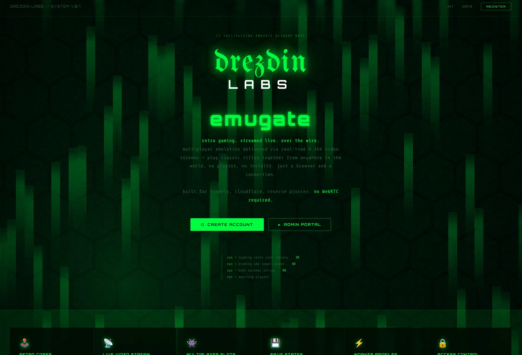 Emugate Alpha — Register Now